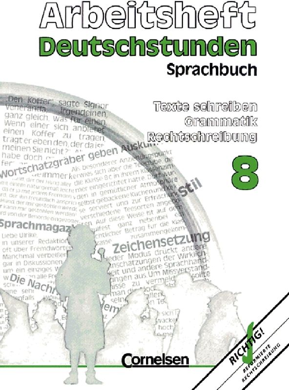 Deutschstunden Sprachbuch. Gymnasium Baden-Württemberg / 8. Schuljahr - Arbeitsheft