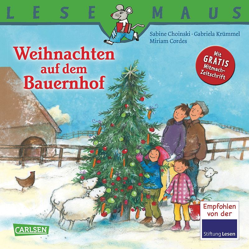 LESEMAUS 78: Weihnachten auf dem Bauernhof