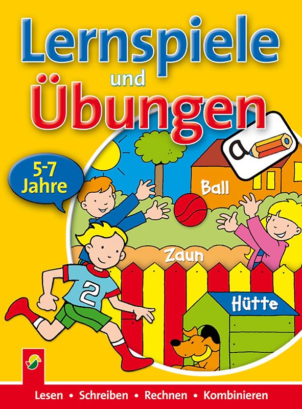 Lernspiele und Übungen 5-7 J. (gelb)