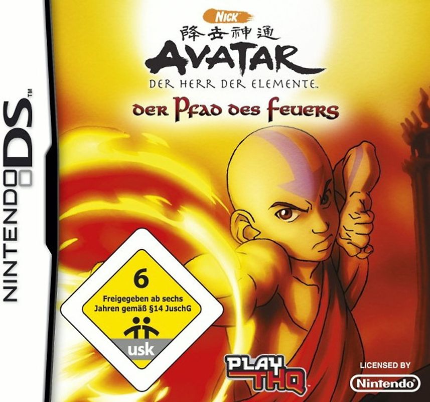 Avatar: Der Herr der Elemente - Der Pfad des Feuers Nintendo DS