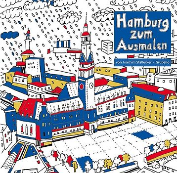 Hamburg zum Ausmalen