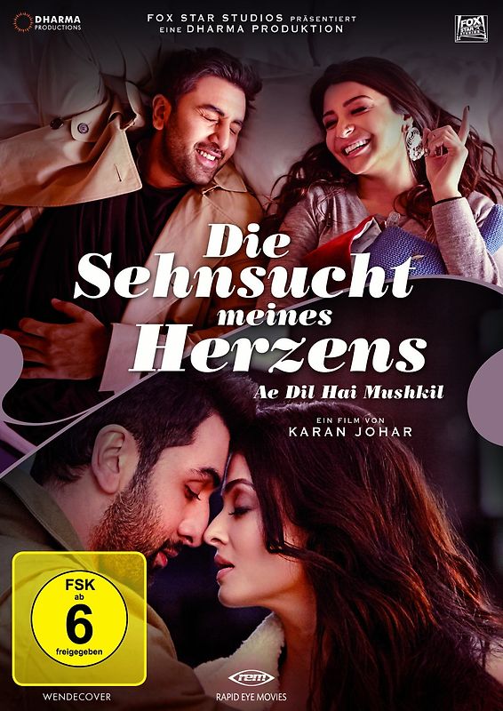 Die Sehnsucht meines Herzens - Ae Dil Hai Mushkil DVD