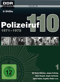 Polizeiruf 110 - Box 1: 1971-1972 ( DDR TV-Archiv ) [3 DVDs] DVD