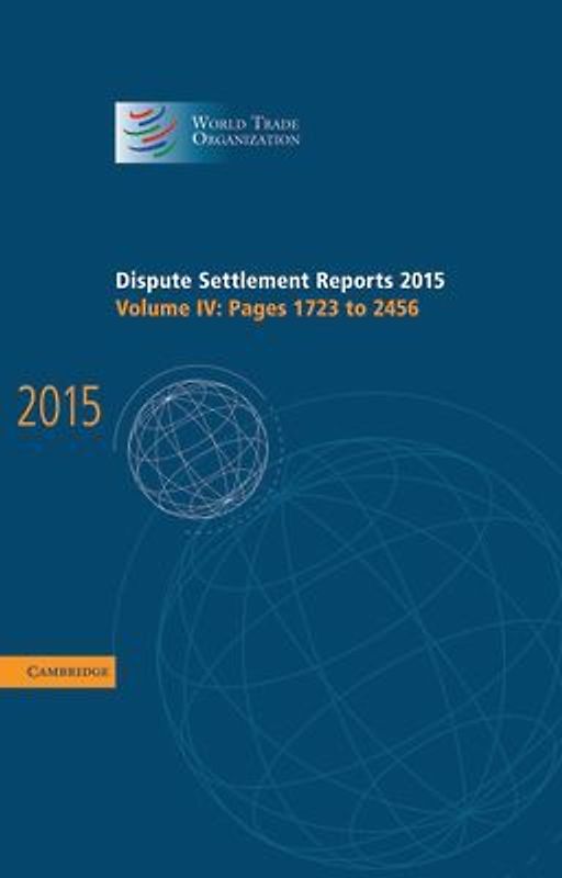 Dispute Settlement Reports 2015: Volume 4, Pages 1723-2456