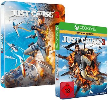 Just Cause 3 [Day 1 Edition, Steelbook] Xbox One