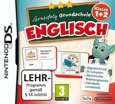 Lernerfolg Grundschule: Englisch - Klasse 1 + 2 Nintendo DS