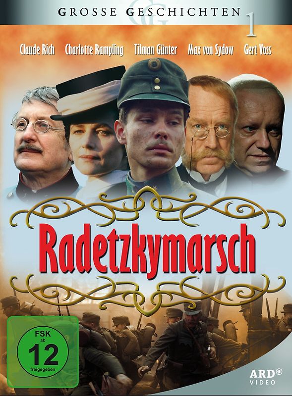 Radetzkymarsch Teil 1-3 DVD