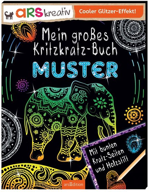 Mein großes Kritzkratz-Buch Muster