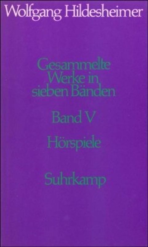 Gesammelte Werke in sieben Bänden