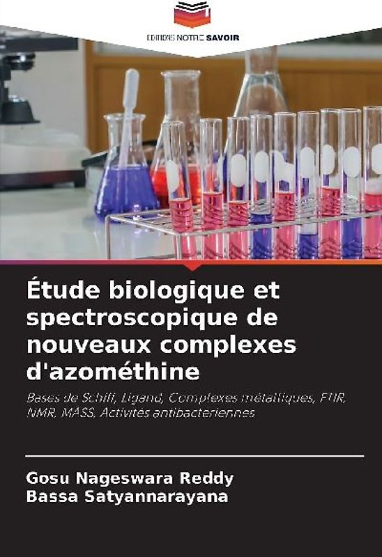 Étude biologique et spectroscopique de nouveaux complexes d'azométhine