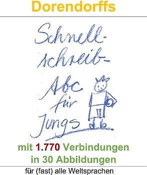 Dorendorffs Schnellschreib-Abc für Jungs mit 1.770 Verbindungen