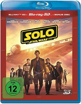 Solo: A Star Wars Story 3D BD (3D / 2D) 3D Blu-ray Disc