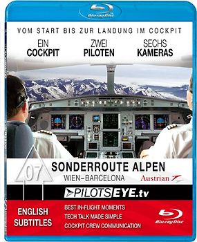 PilotsEYE.tv: Sonderroute Alpen Wien - Barcelona Blu-ray Disc