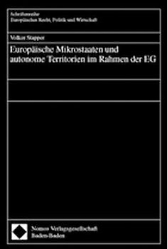 Europäische Mikrostaaten und autonome Territorien im Rahmen der EG