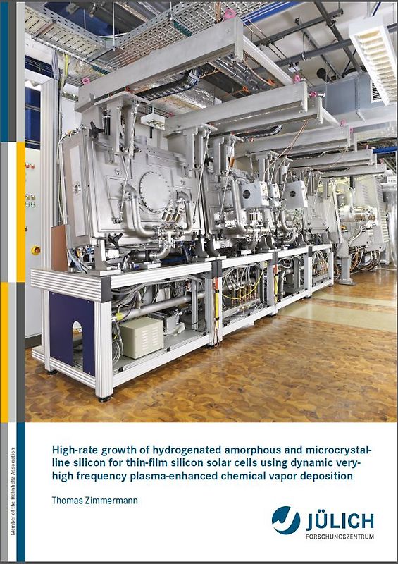 High-rate growth of hydrogenated amorphous and microcrystalline silicon for thin-film silicon solar cells using dynamic very-high frequency plasma-enhanced chemical vapor deposition