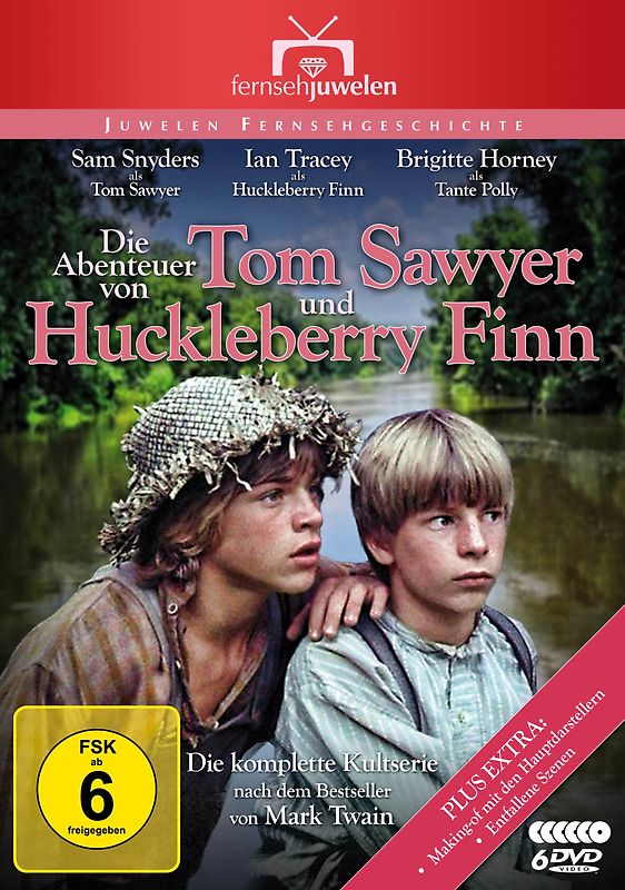 Die Abenteuer von Tom Sawyer und Huckleberry Finn - Die komplette Serie [6 DVDs] DVD