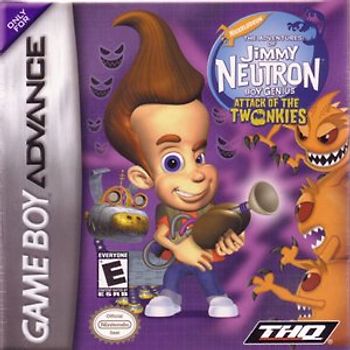 Jimmy Neutron: Boy genius Attack of the Twonkies [Internationale Version] Nintendo Game Boy Advance