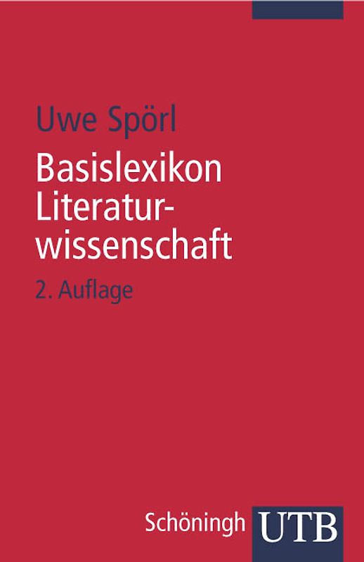 Basislexikon Literaturwissenschaft