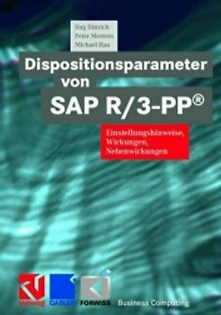 Dispositionsparamenter von SAP R/3-PP®. Einstellhinweis, Wirkungen, Nebenwirkungen
