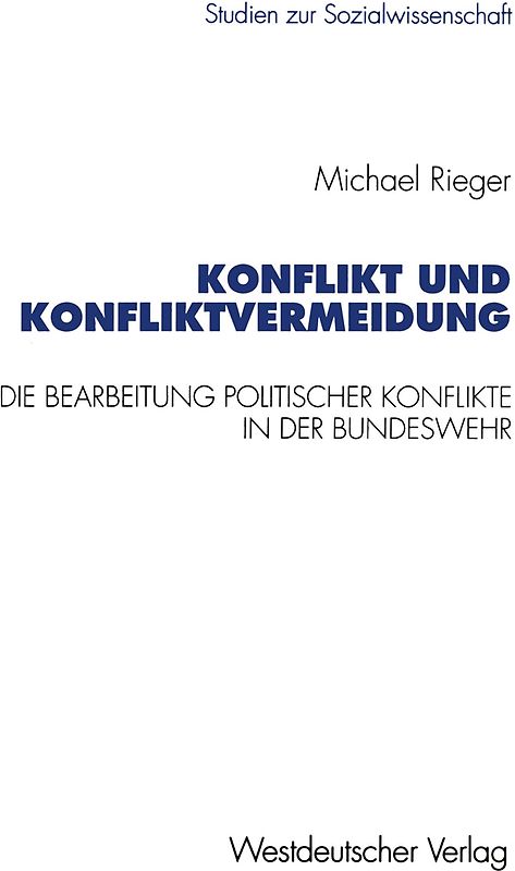 Konflikt und Konfliktvermeidung