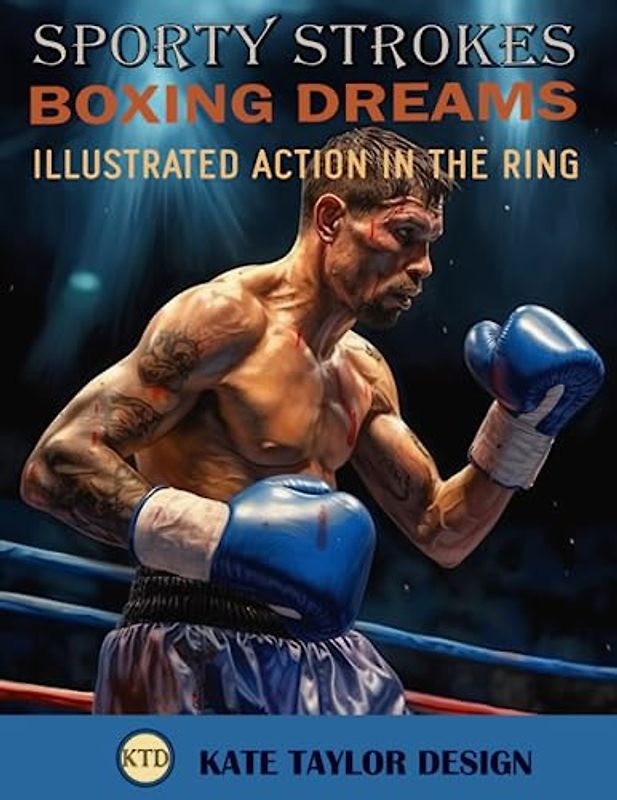 Boxing Dreams: Illustrated Action in the Ring: Dive into the World of Boxing with Vibrant Colors (Sporty Strokes)