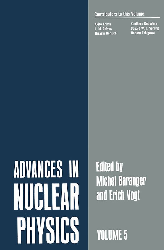 Advances in Nuclear Physics