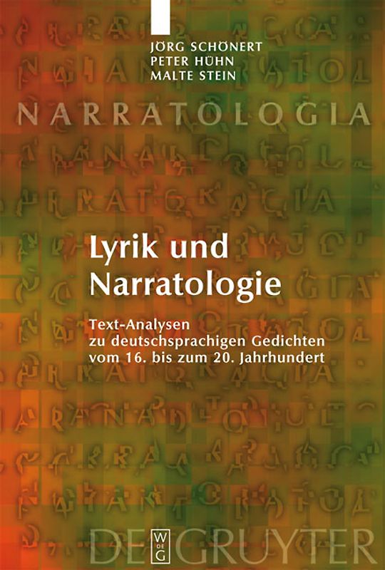 Lyrik und Narratologie
