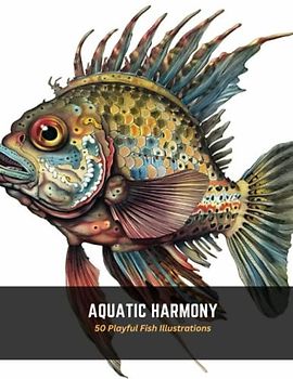 Aquatic Harmony: 50 Playful Fish Illustrations