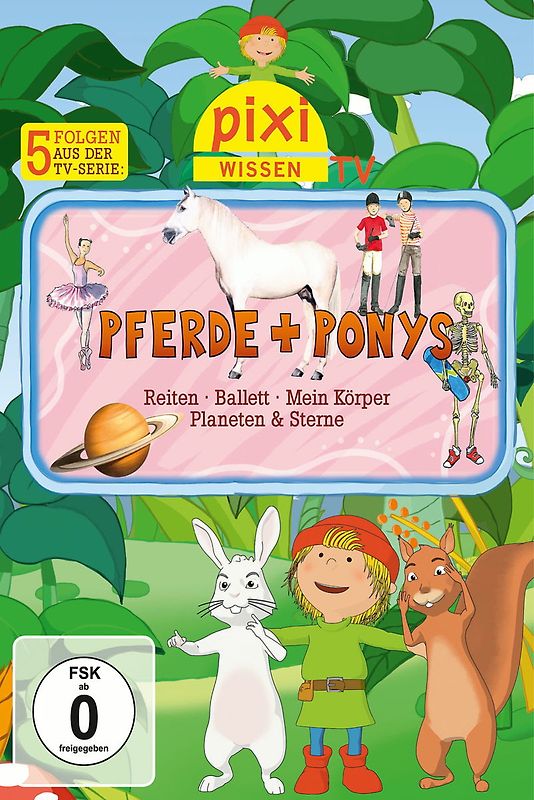 Pixie Wissen TV - Pferde + Ponys DVD