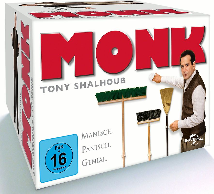 Monk - Die komplette Serie [32 DVDs] DVD