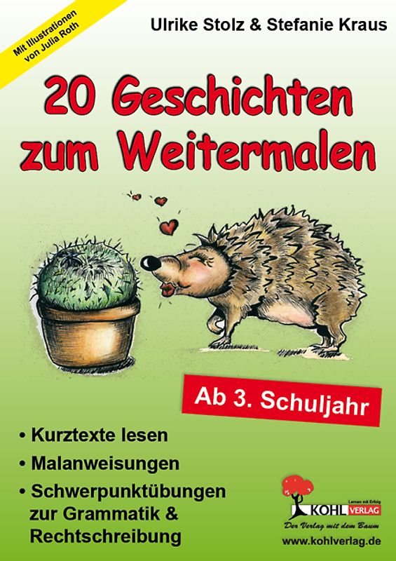 20 Geschichten zum Weitermalen - Band 2 (3./4. Schuljahr)
