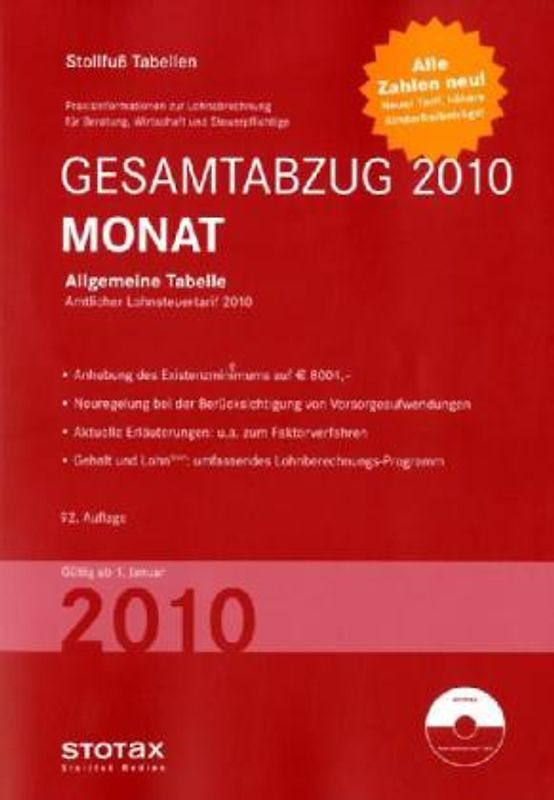 Gesamtabzug 2010 Monat