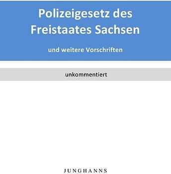 Polizeigesetz des Freistaates Sachsen