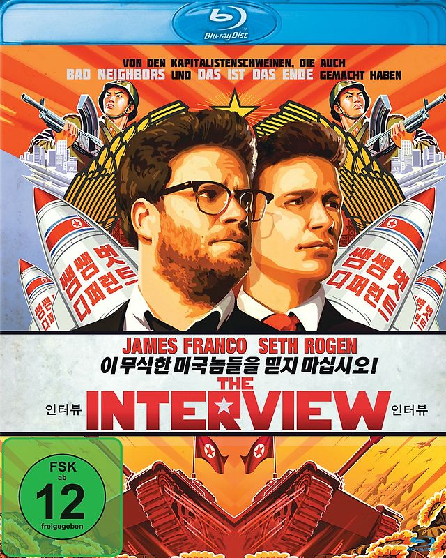 The Interview Blu-ray Disc