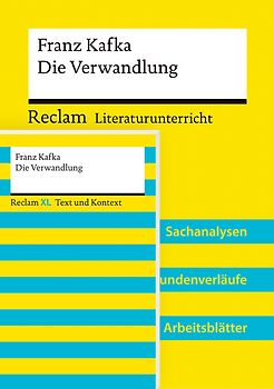 Paket für Lehrkräfte "Franz Kafka: Die Verwandlung" (Textausgabe und Lehrerband). 2 Bände eingeschweißt