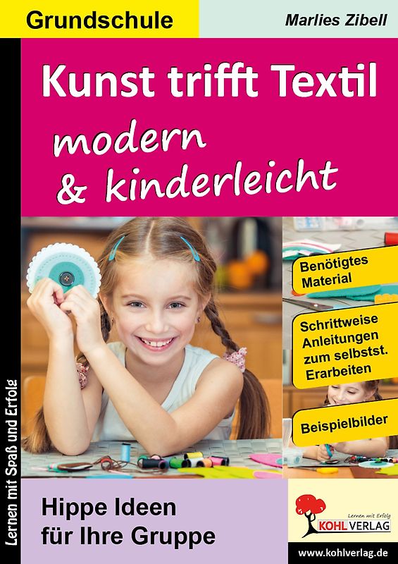 Kunst trifft Textil ... modern und kinderleicht