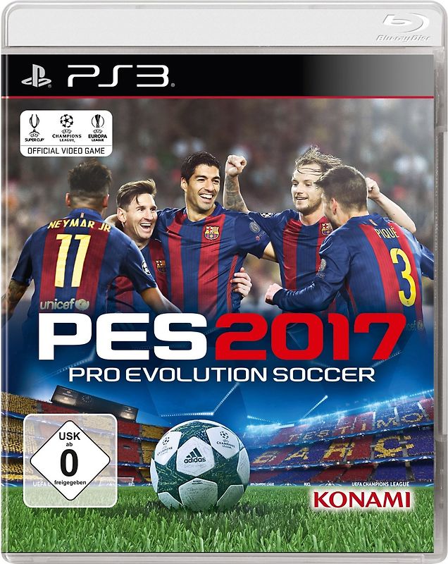 PES 2017 PlayStation 3
