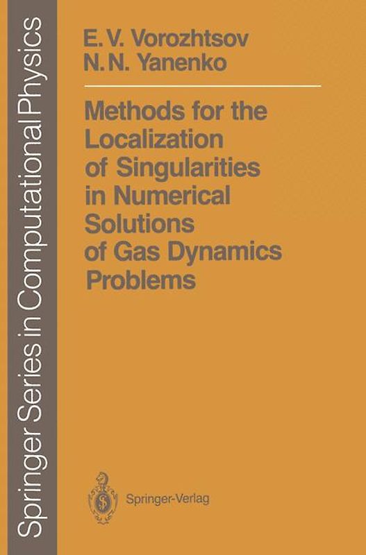 Methods for the Localization of Singularities in Numerical Solutions of Gas Dynamics Problems