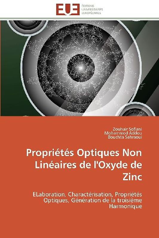Propriétés Optiques Non Linéaires de l'Oxyde de Zinc
