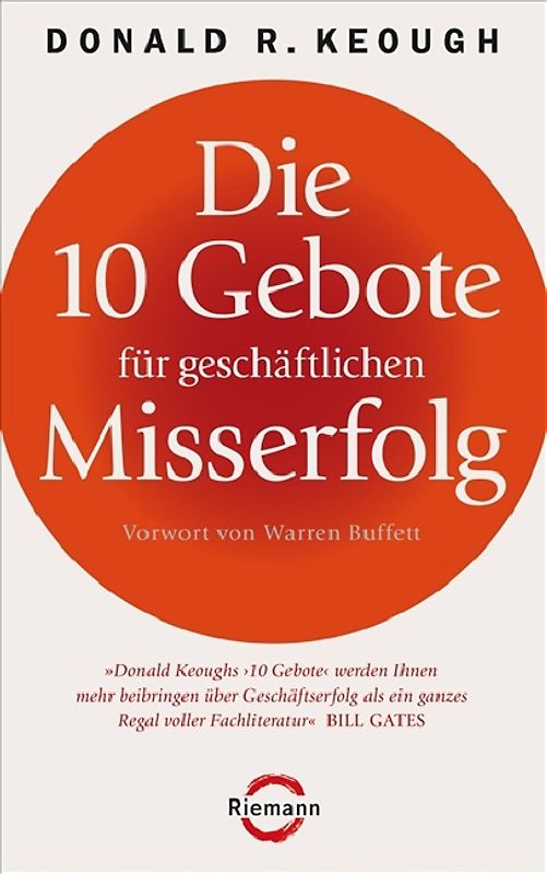 Die 10 Gebote für geschäftlichen Misserfolg