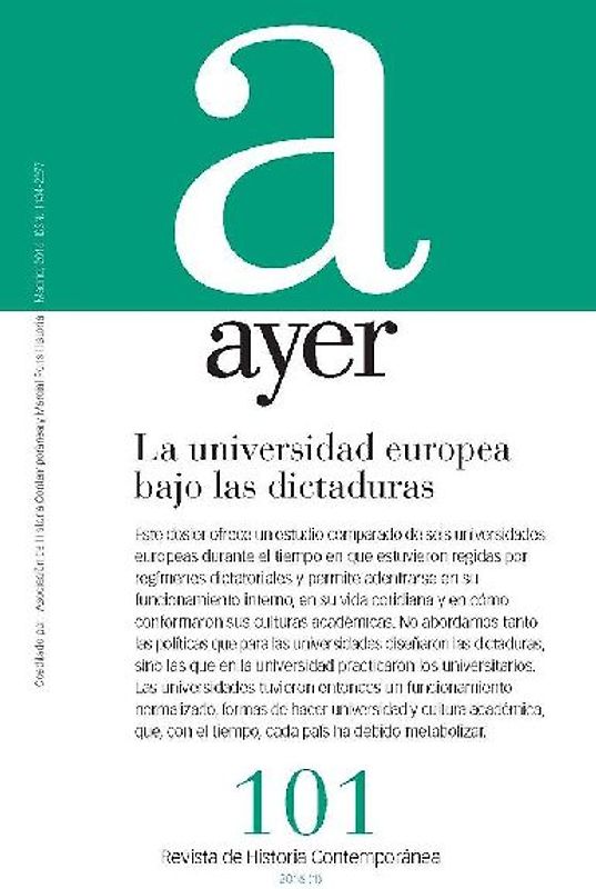 Universidad europea bajo las dictaduras