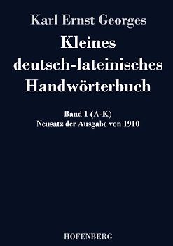 Kleines deutsch-lateinisches Handwörterbuch