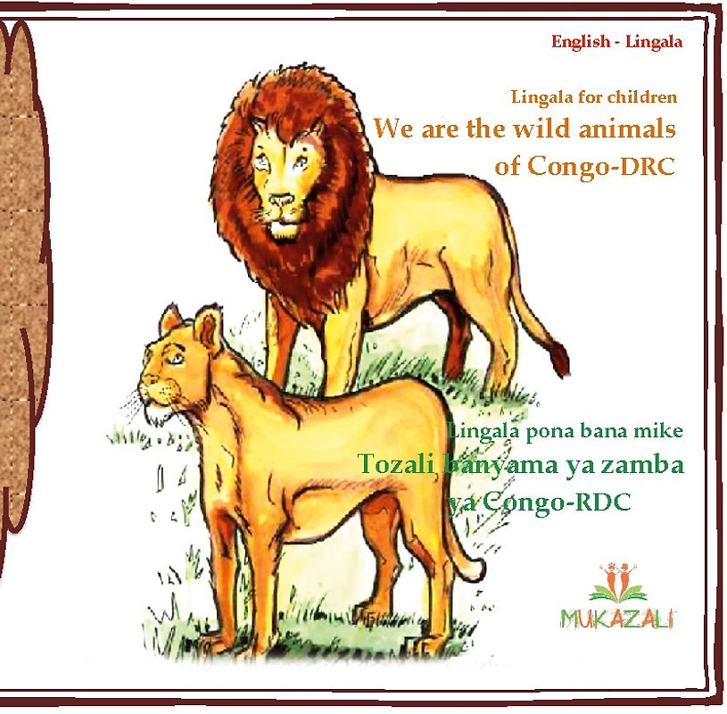 we are the wild animals of congo drc in lingala
