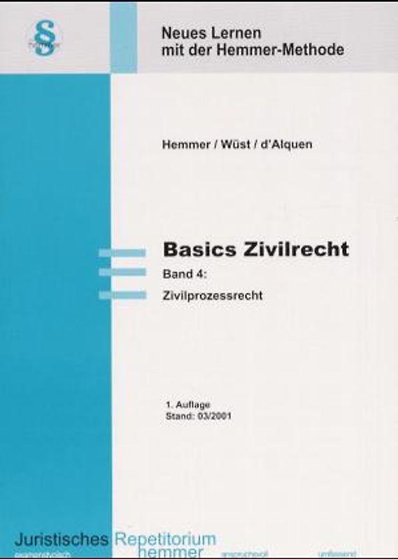 Basics Zivilrecht / Zivilprozessrecht