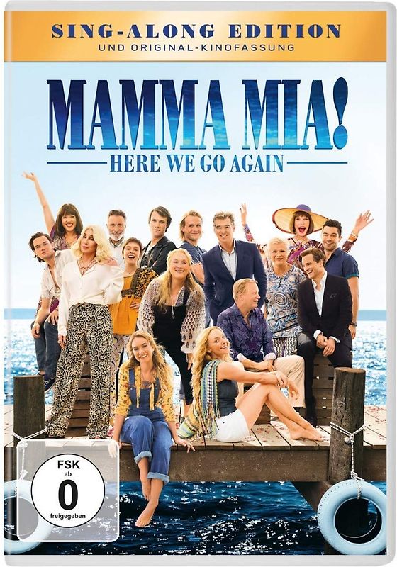 Mamma Mia! Here We Go Again DVD