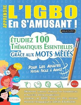 APPRENDRE L'IGBO EN S'AMUSANT - POUR LES ADULTES