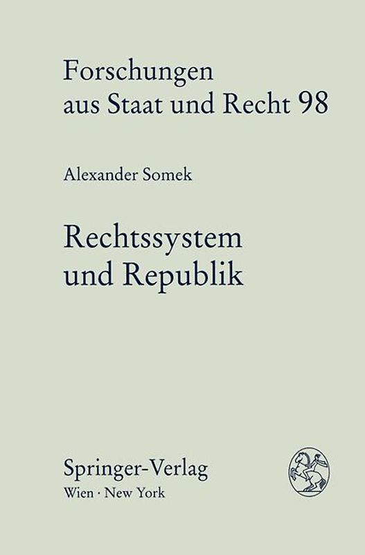 Rechtssystem und Republik