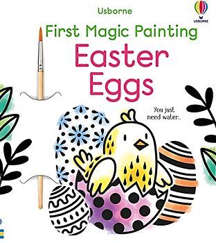 First Magic Painting Easter Eggs