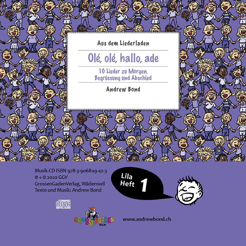 LILA01 Olé, olé, hallo, ade, CD