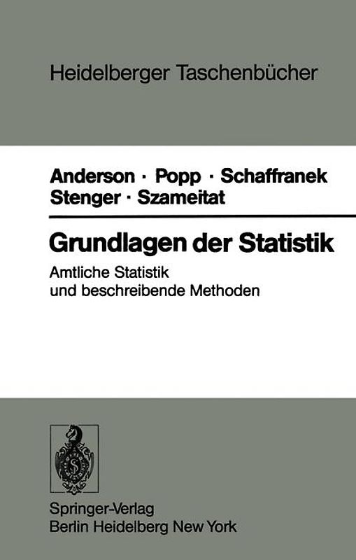 Grundlagen der Statistik